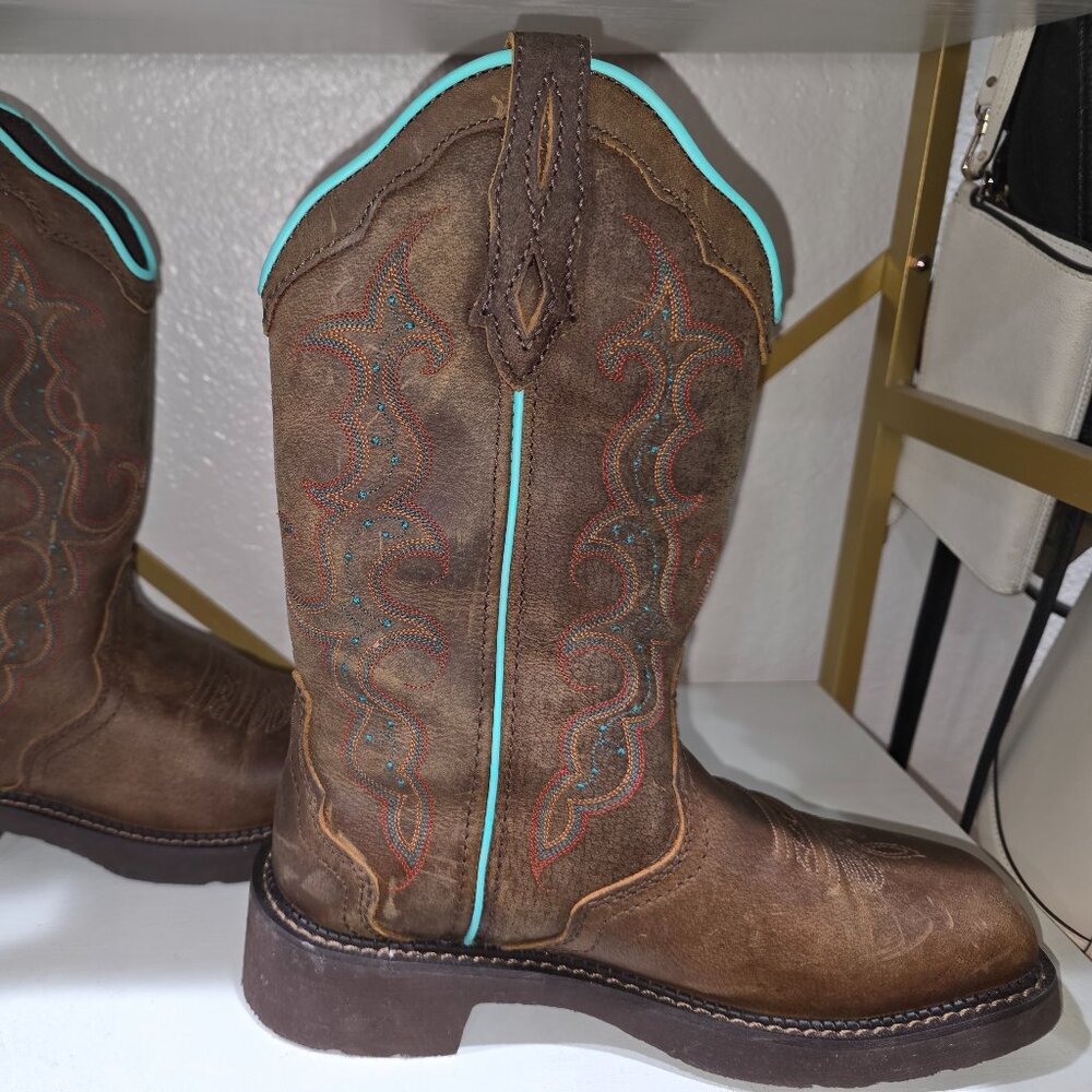 Justin Gypsy Wimens Western Boots 7.5 B